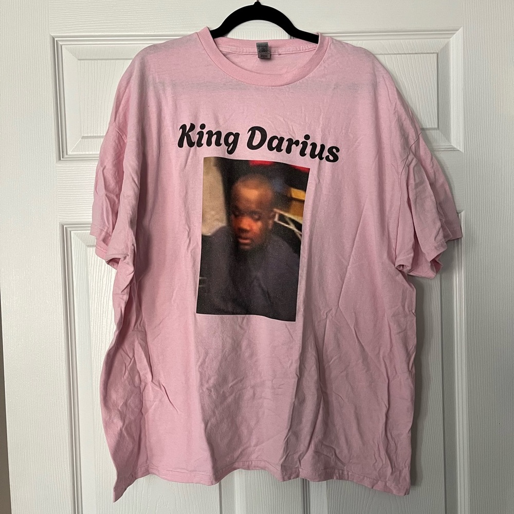 Darius Pink Graphic T-Shirt